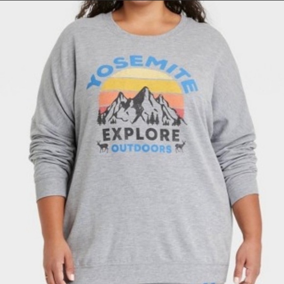 Zoe + Liv Tops - Zoe + Liv Yosemite Graphic Sweatshirt
